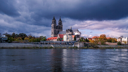 Der Dom in Magdeburg, Sachsen Anhalt, Deutschland
