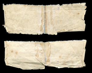 old vintage torn paper texture background