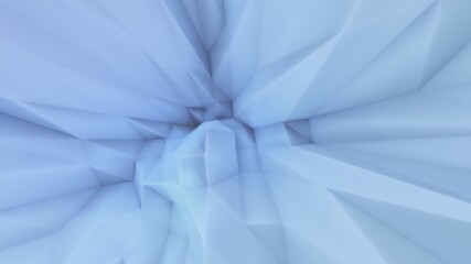 Iceberg concept abstract background 3d render