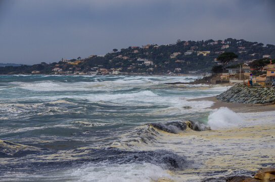 St&uuml;rmische K&uuml;ste der Cote D`Azur