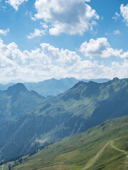 Obraz na płótnie Canvas Landscape panorama in Tyrol, Austria