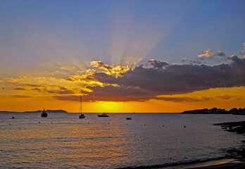 Atardecer en ibiza