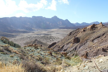 landscape with mountains