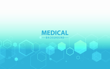 Abstract medical science background concept