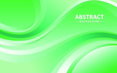 Abstract design on green background