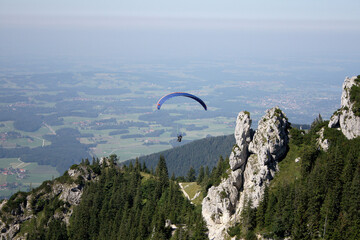 Gleitschirmfliegen Kampenwand Aschau