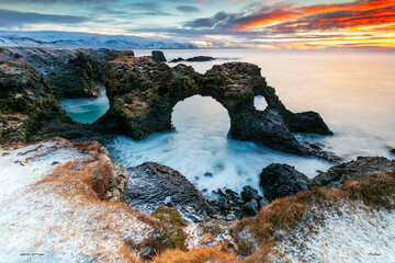 Gatklettur - Arch Rock Iceland