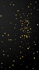 Obraz na płótnie Canvas Festive enchanting confetti. Celebration stars. Sp