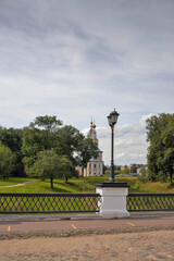 Obraz premium Uglich. Yaroslavl region. Church of the Kazan icon of the mother of God. Golden ring of Russia.