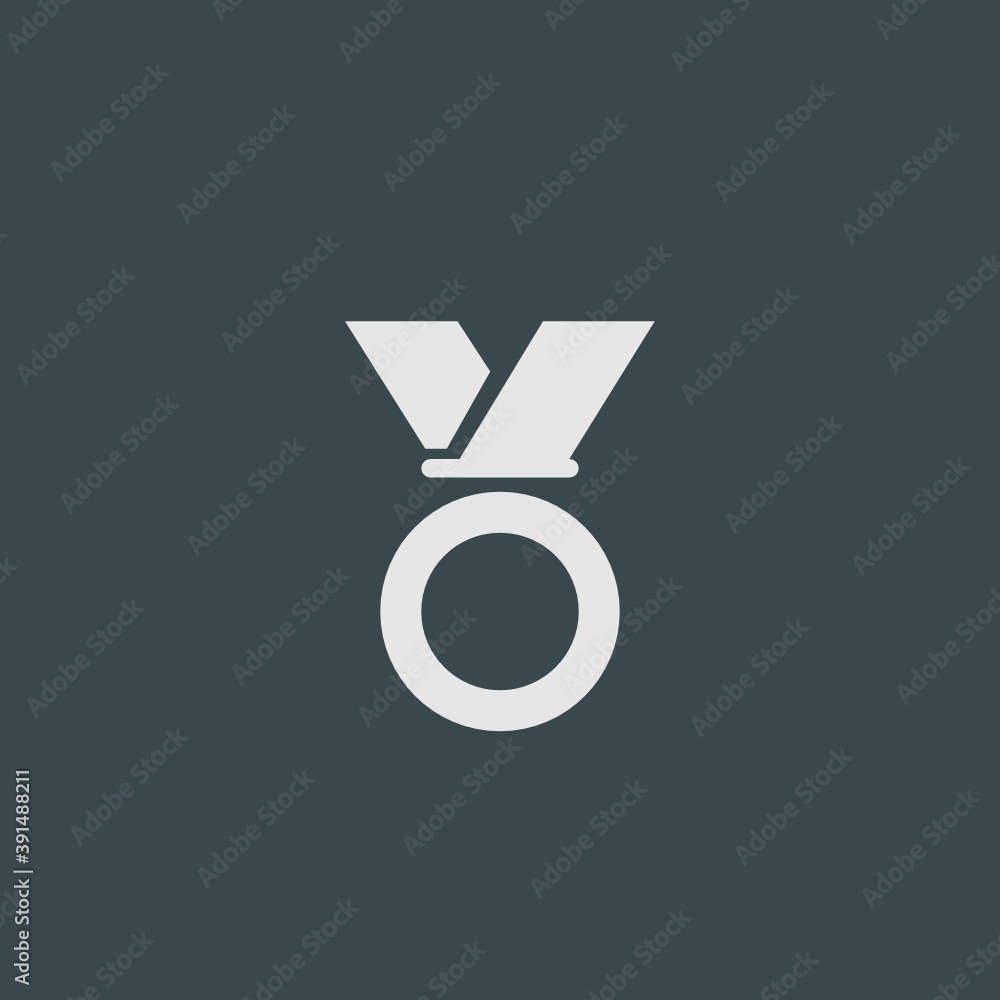 Sticker medal - tile icon