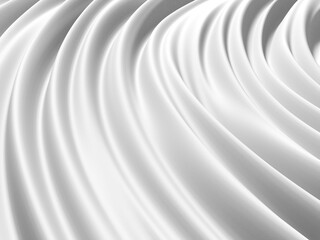 White abstract liquid wavy background