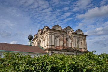 Uglich. Yaroslavl region. The Church of St. Nicholas on the dry ponds. Nikolo-Shapsugskaya Church....