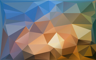 Abstract triangle polygon geometrical background