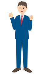 business man vector illust