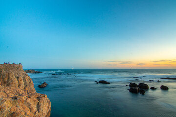 Overlooking the Ocean