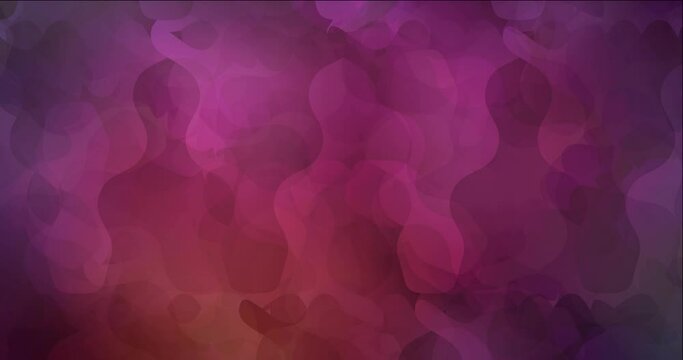 4K looping dark pink, yellow video with memphis shapes. Simple colorful animation with abstract gradient shapes. Film for smart presentations. 4096 x 2160, 30 fps.