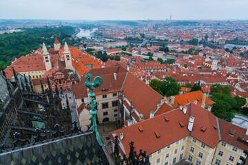 St. Vitus Cathedral, Prague Castle, Prague, Czech Republic, Europe