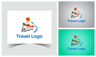Travel Logo Design Template. logo design templates for airlines, airplane tickets, travel agencies - planes and emblems
