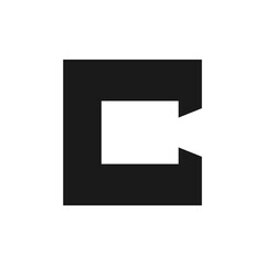 Illustration Vector Graphic of C Letter Camcorder Logo