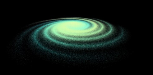 Milky Way illustration, universe, spiral galaxy