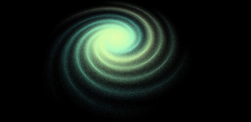 Milky Way illustration, universe, spiral galaxy