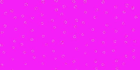 Light pink vector layout with circle shapes.