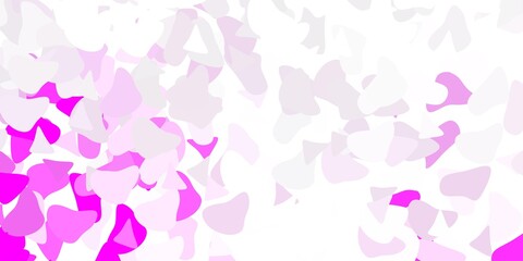 Light purple vector backdrop with chaotic shapes.