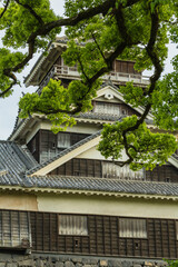 日本　熊本県熊本市、熊本城の宇土櫓