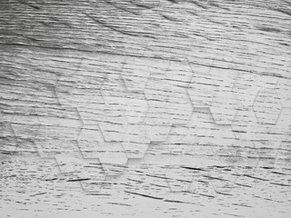 White, gray, black wood grain and mesh pattern in the middle