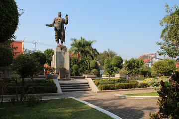Fototapeta premium King Sisavangvong Park in Vientiane (Laos)