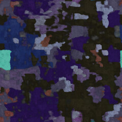 Creative art seamless pattern with different shapes and textures. Collage. textile, website, background, wallpaper.