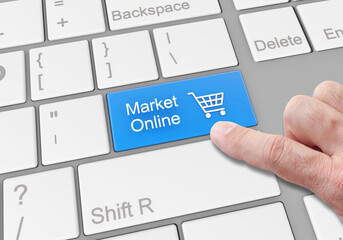 Tastatur " Market Online "