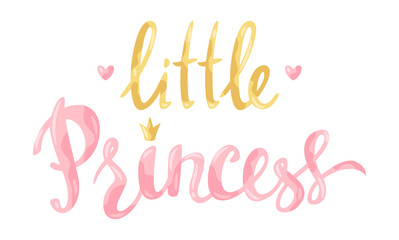 Little princess card.