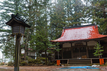 日本　岐阜県高山市、飛騨高山の東山白山神社