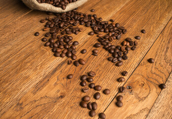 Brown coffee caffeine beans background