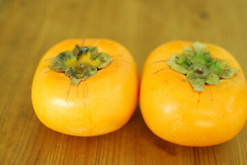 美味しそうな柿