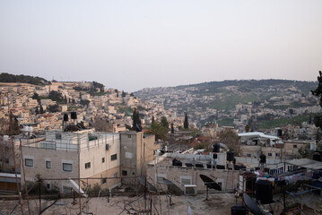 Fototapeta na wymiar Mount of Olives in Jerusalem