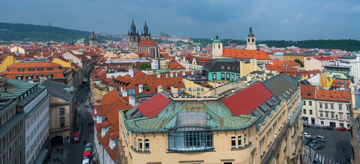 Naklejka na ściany i meble Prague, Czech Republic, Europe