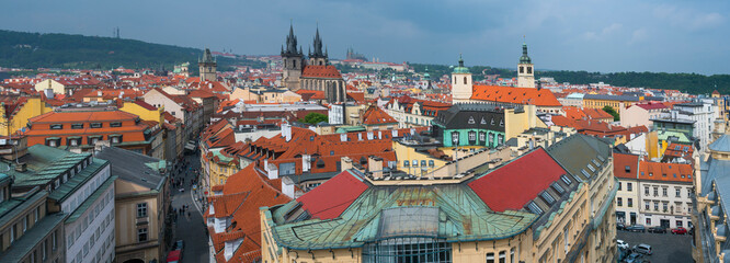 Naklejka na ściany i meble Prague, Czech Republic, Europe