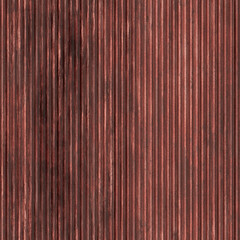 Old bronze surface. Rusty corrugated metal sheet. Texture of metal fence or covering. Seamless grunge background.