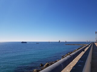 Obraz premium pier in the sea