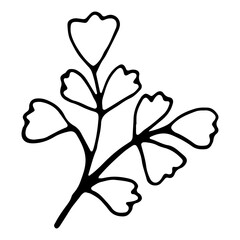 Decoration element for design invitation, wedding cards, valentines day.