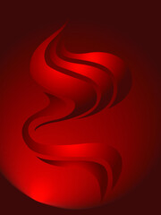 abstract red background