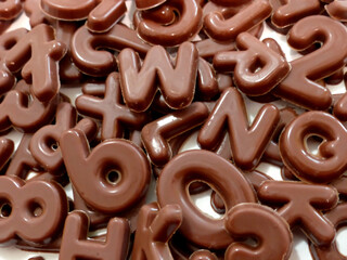 Chocolate letters 02