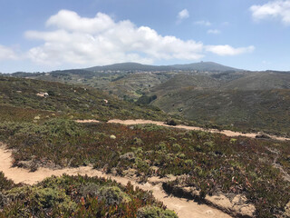 view of Cabo Da Roca in Sintra, Portugal