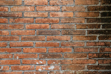 Fototapeta premium old red brick wall texture background