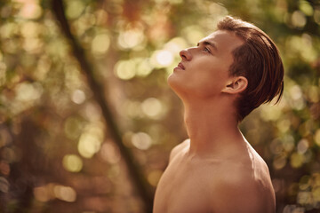 athletic man outdoor