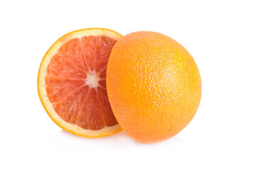orange isolated on white background