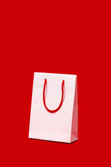 white shopping bag