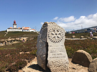 view of Cabo Da Roca in Sintra, Portugal